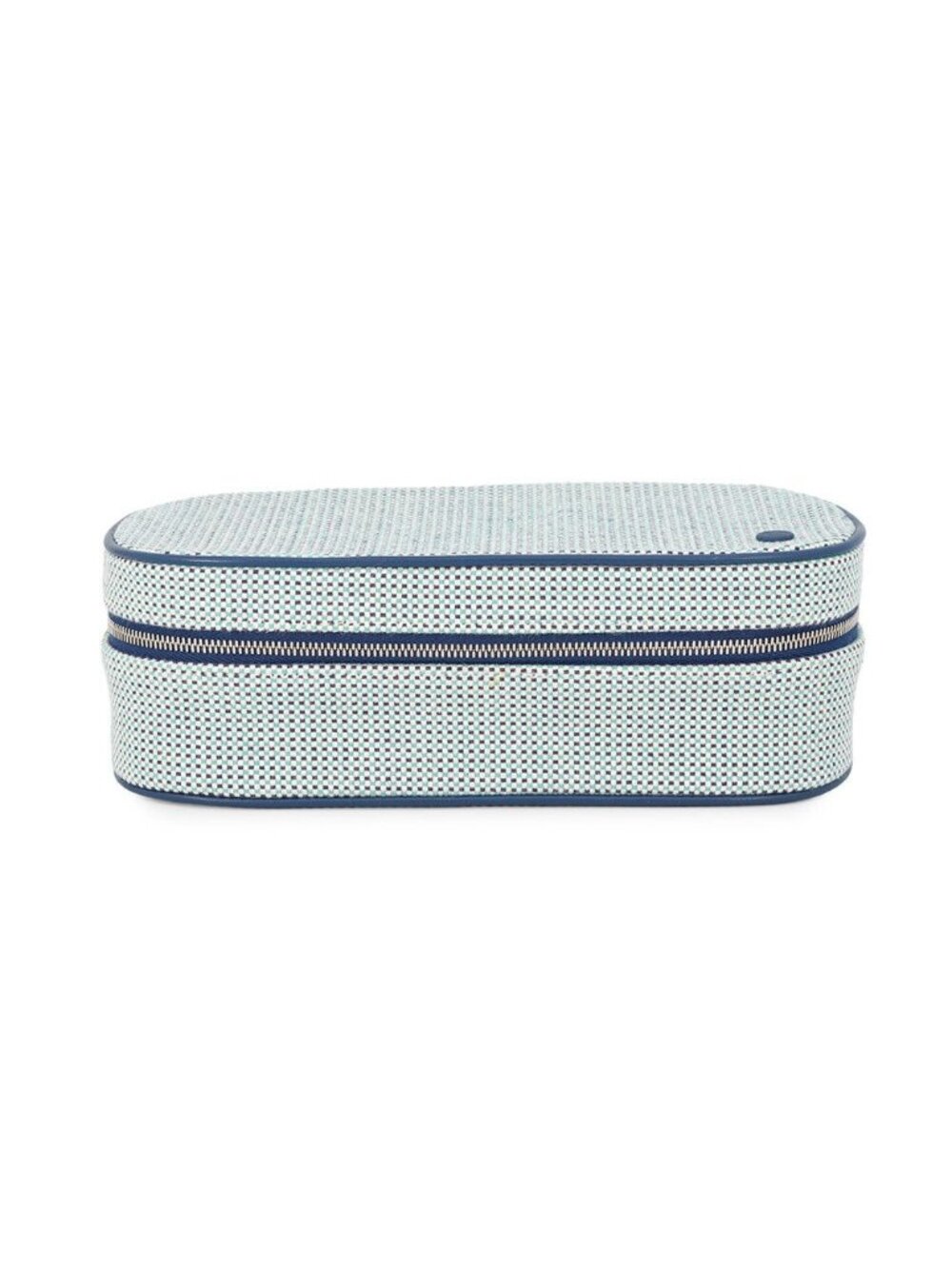 Hermes Pouch Escale Marine Silver Toile H Makeup